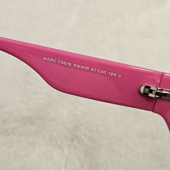 NIB Marc Jacobs Pink Sunglasses - Picture 6 of 7